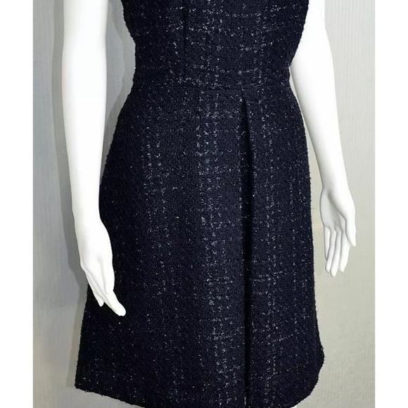 Jennifer Lopez Sz 8 Elegant Black Bling Party Dress Polyester EUC - Picture 3 of 4